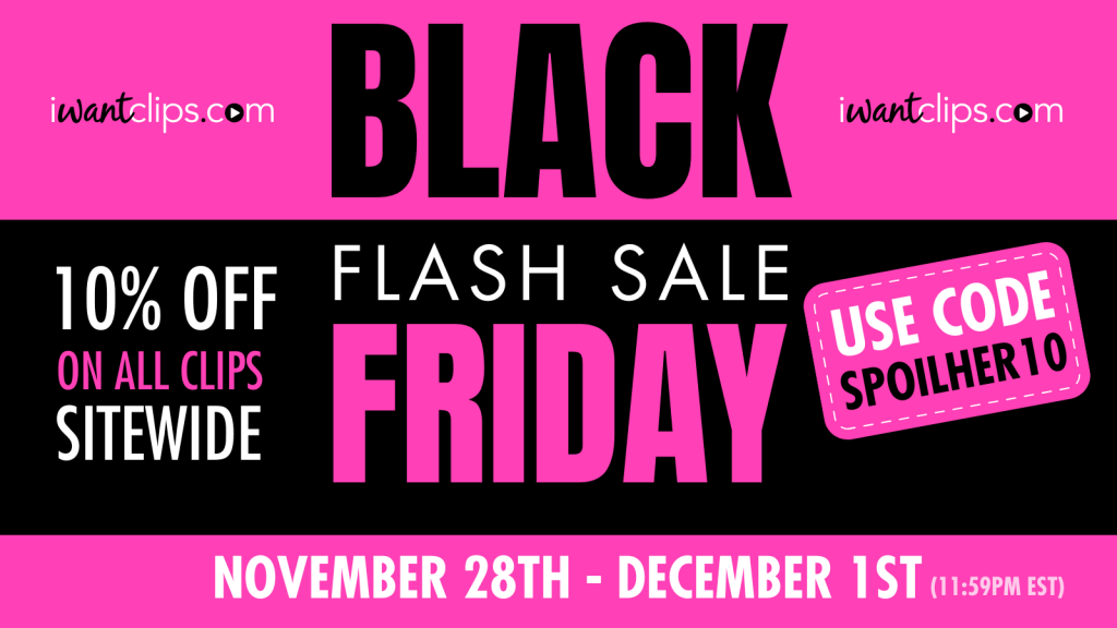 Black Friday / Cyber Monday 2025 Flash Sale