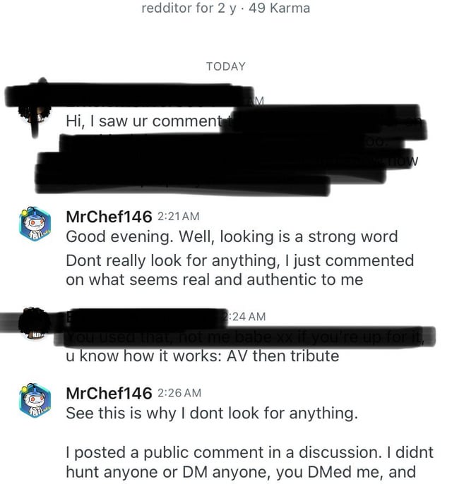 This is how some Dommes approach. Surely my “WTF” reaction is warranted?